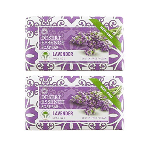 Desert Essence - 5 oz Lavender Bar Soap