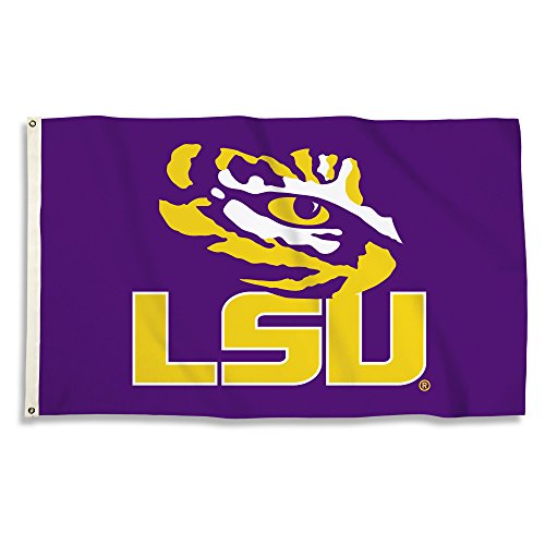 LSU Eye w/LSU 3x5 Purple Back
