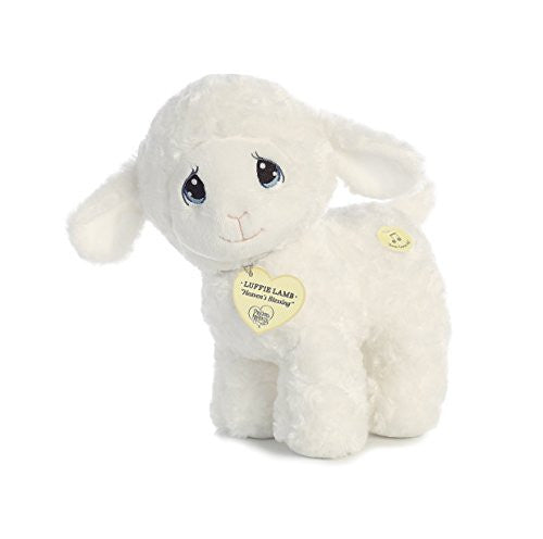 Precious Moments Luffie Lamb Collection Luffie Lamb Heaven’s Blessing Wind-up Musical 10"