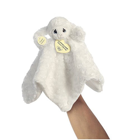 Precious Moments Luffie Lamb Heaven's Blessings Baby Luvie Blanket, 18in.