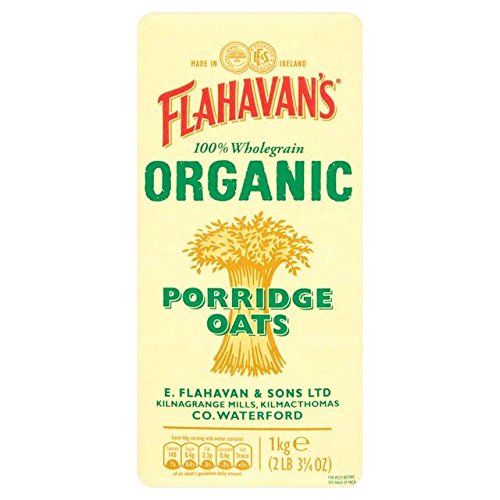 Flahavans Organic Oatmeal 1Kg (35.2oz)