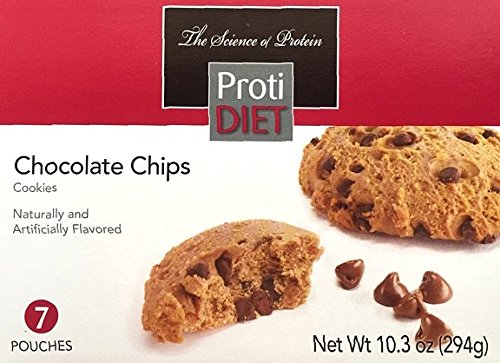 Protidiet - Chocolate Chips, Cookies US 7pouches