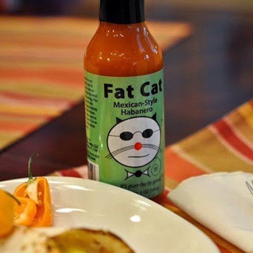 Fat Cat Mexican-Style Habanero Hot Sauce 5 oz (not in pricelist)