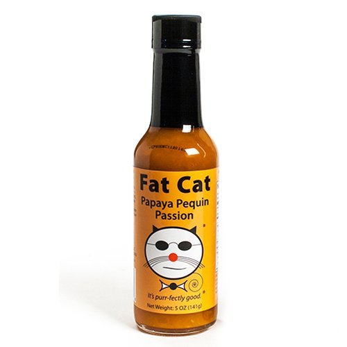 Fat Cat Papaya Penguin Passion Hot Sauce 5 oz (not in pricelist)