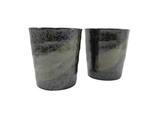 shochu cup oil spot tenmoku pattern approx 8.3cm x h9.5cm