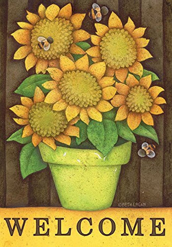 Autumn Buzz House Flag