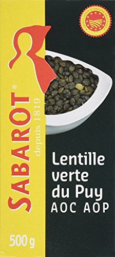 Sabarot French Le Puy Green Lentils, 500g
