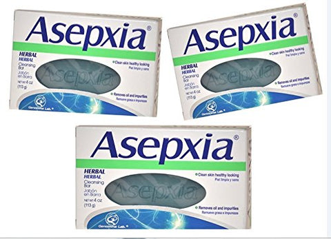 Asepxia Soap Herbal 4 Oz (genomma)