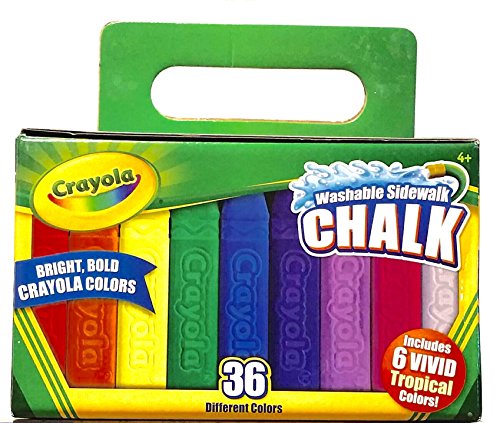 36 ct. Washable Sidewalk Chalk