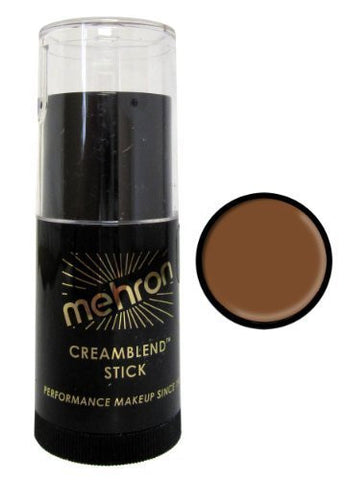 Mehron Light Ebony CreamBlend Stick Makeup 21gm by Mehron