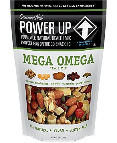 POWER UP MEGA OMEGA TRAIL MIX 14 Oz.