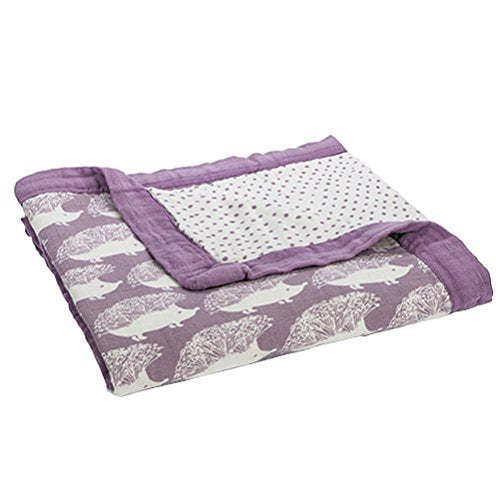 Bamboo Big Lovey 36” x 36, Lavender Hedgehog
