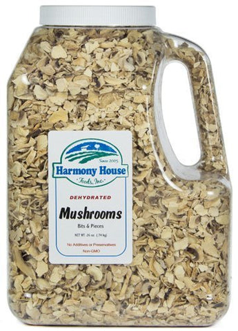 Dried Mushrooms, Bits and Pieces (24 Oz)