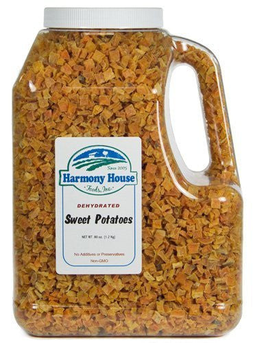 Dried Sweet Potatoes, Jug (64 Oz)