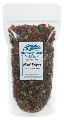 Dried Peppers, Mixed (2.25 Oz)