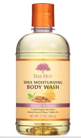 Shea Moisturizing Body Wash, Almond Honey 17oz