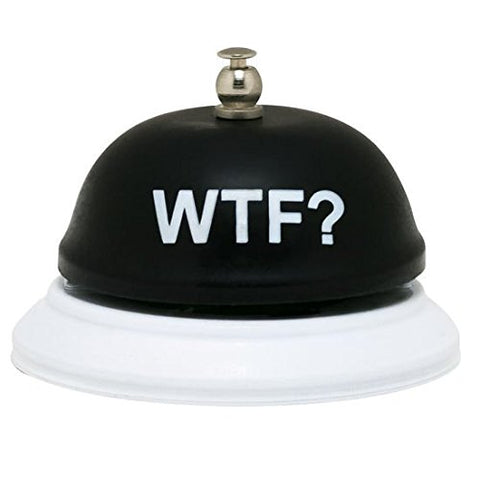 WTF?, Size: 3.5"h x 3.25"w x 3.25"d