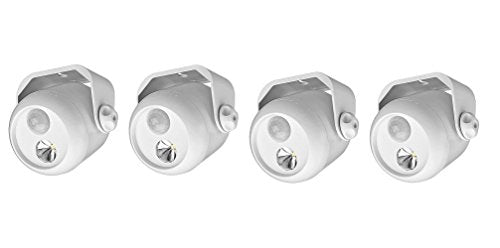 Mr. Beams Wireless Mini Motion Sensor Led Spotlight - White