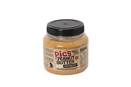 Pics Peanut Butter All Natural Crunchy Peanut Butter No Salt 35.2 oz Jar
