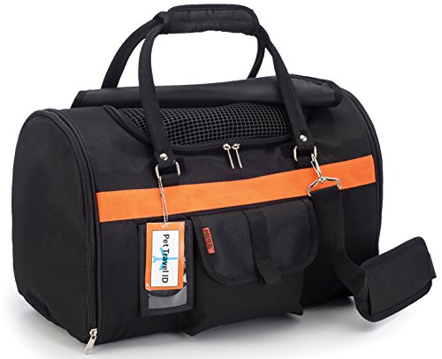 312 Hideaway Duffle Black n Orange