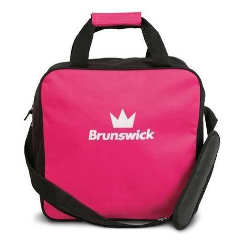 Bowling Bags, Brunswick One Ball Totes, TZone Single Tote Pink