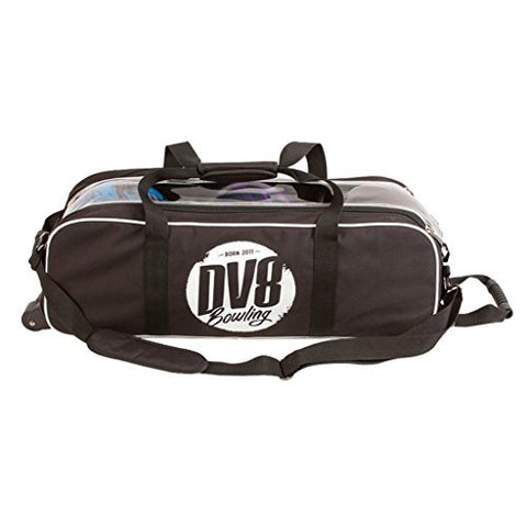 DV8 Tactic Triple Tote Balls Only Black, Bowling Bags