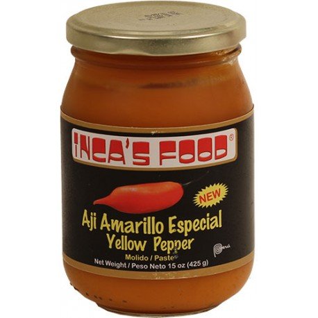 Inca's Food Aji Amarillo Especial, Etiq. Negra, 15oz