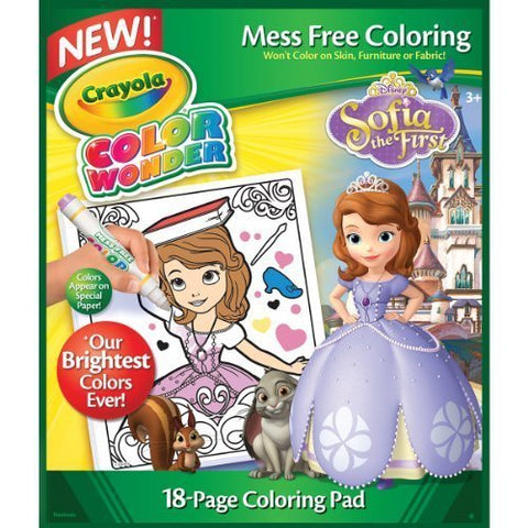 Color Wonder Coloring Pad, Sofia