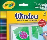 4 ct. Washable Window Mega Markers, Classic