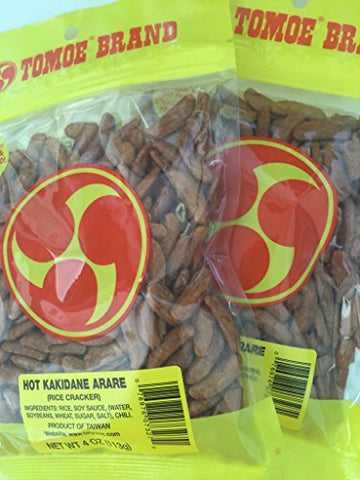 Tomoe Hot Kakitane Arare - 4 oz