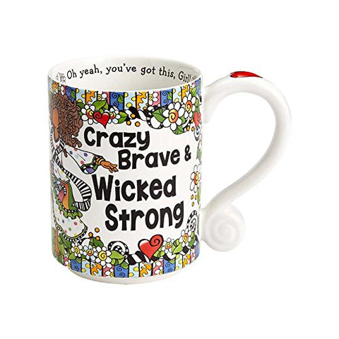 Enesco Suzy Mug Crazy Brave
