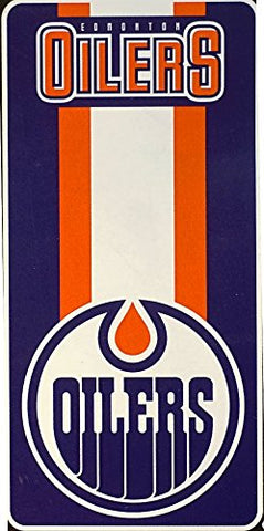 Edmonton Oilers NHL "Zone Read" Beach Towel 30”x 60”