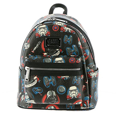 Star Wars Dark Side Tattoo Flash Mini Backpack