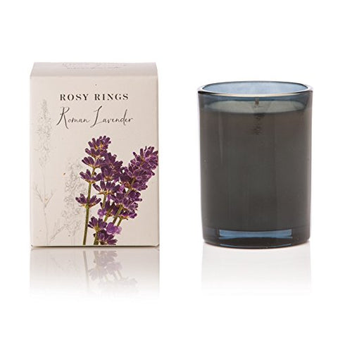 Botanica Glass Candle, Roman Lavender (Gray)