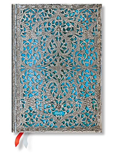 12-Month Day-at-a-Time 2017 Maya Blue Midi