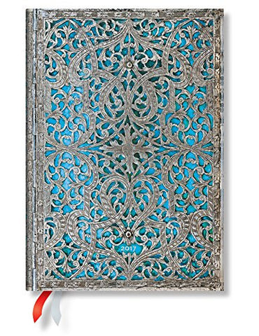 12-Month Day-at-a-Time 2017 Maya Blue Midi