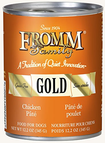 Fromm D Gld Pate Ckn 12.2oz, 12ct