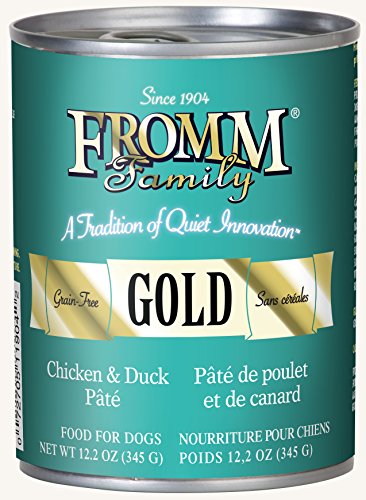 Fromm D Gld Pate Ckn Dck 12.2oz, 12ct