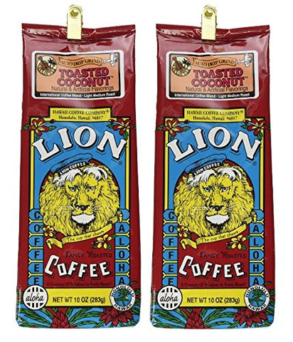 Lion Classic Roasts - Toasted Coconut (10oz) (AD)