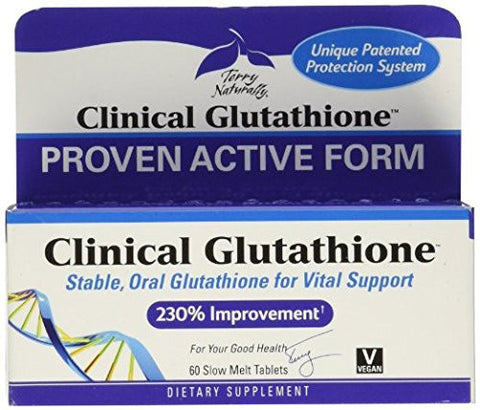 Terry Naturally Clinical Glutathione, 60 ct, 300 mg