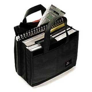 Mission Publications “Pubs” Bag. Pilot, Navigator, LEO, LARGE Size Black