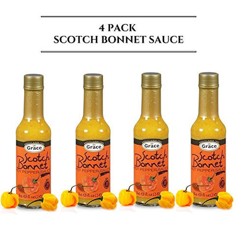 Grace Scotch Bonnet Pepper Sauce 4.8oz
