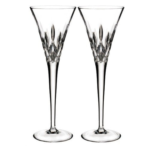 Lismore Pops Flute 6.8 oz Set/2 Clear  (not in pricelist)