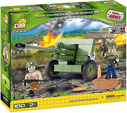 Small Army 76 mm Divisional Gun M 1942 ZIS-3, 100 pcs