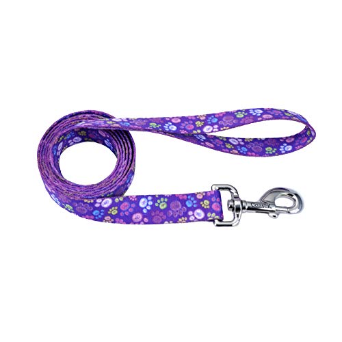 PET ATTIRE Lead  6 x 38 - Purple Special Paws