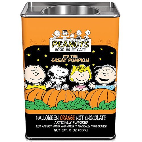 Peanuts Orange Hot Chocolate, 8 Oz (Metal Rectangular Tin)