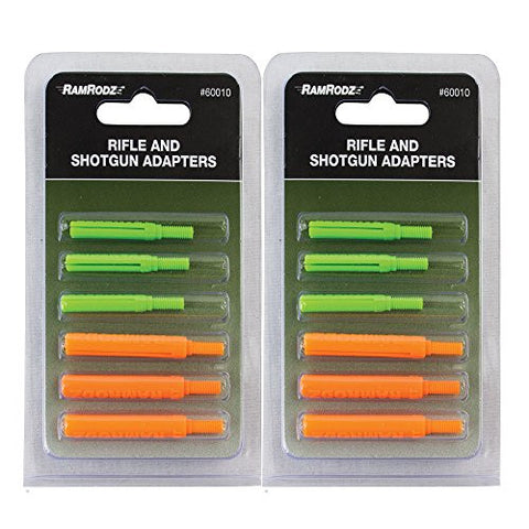RamRodz Cleaning Rod 6 Pack Adapters 2 Pack (12 adapters) Free Shipping