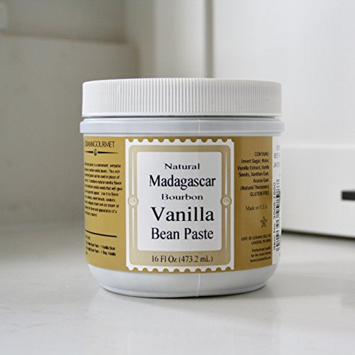 Natural Madagascar Vanilla Bean Paste 16 ounces
