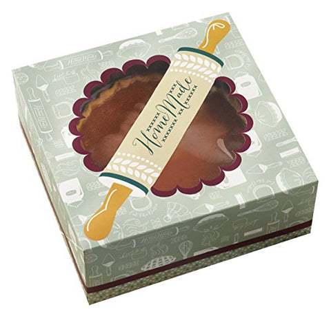 Wilton Pie and Cake Box - 9 × 9 inches  - Turquoise