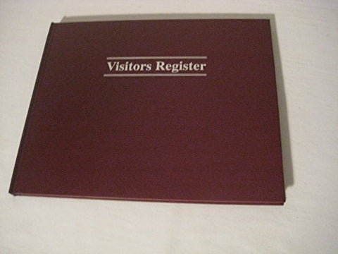 Adams Visitor Registration Book, 10-1/2" X 8-1/2"
